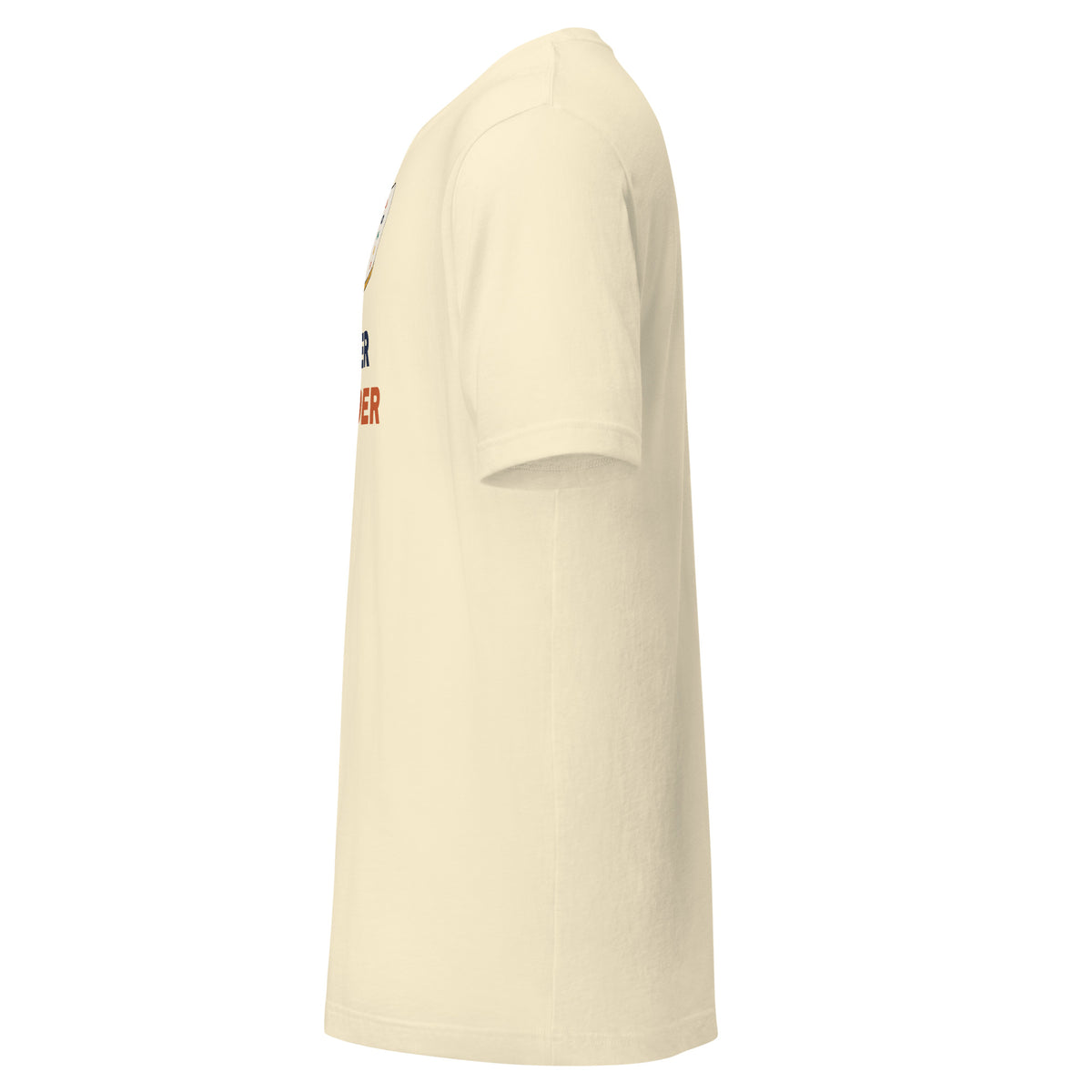 Joker Hoarder funny mahjong t-shirt in natural, left side view